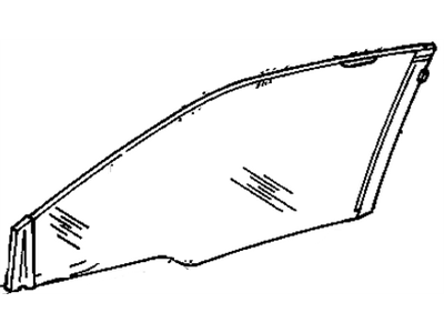 Oldsmobile 10188180 Door Glass