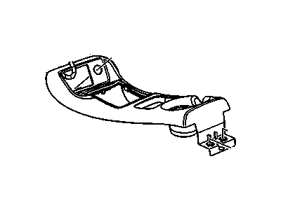 Pontiac 10413138 Upper Console