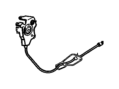 Pontiac Parking Brake Cable - 10152255