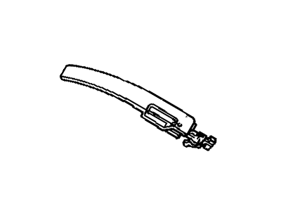 Chevy 16627462 Handle, Outside