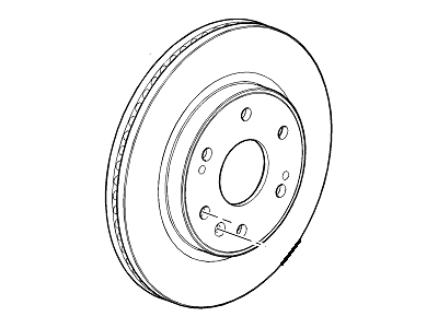 GMC 22818355 ROTOR,FRONT BRAKE