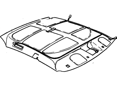 Pontiac 12371897 Headliner