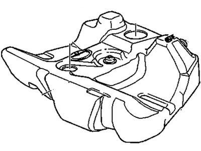 Cadillac 25660914 Fuel Tank
