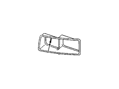 Buick 25518558 Bezel
