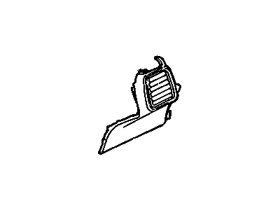 Pontiac 22536013 Trim Plate