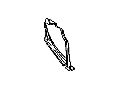 Pontiac 24504028 Converter Shield