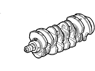 Chevy 55585161 Crankshaft