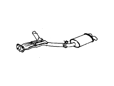 Chevy Corvette Exhaust Pipe - 14093135