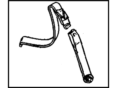 1984 Chevy Corvette Seat Belt - 12516944