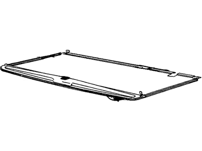 Oldsmobile 12536831 Sunshade