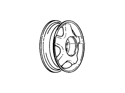 1999 Chevy Monte Carlo Spare Wheel - 12365488