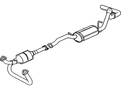 Chevy Tahoe Catalytic Converter - 25146769