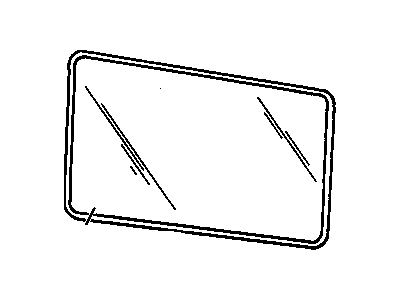 Chevy 12520897 Visor Mirror