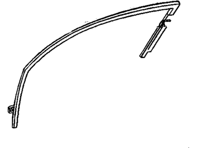 1994 Buick Skylark Window Channel - 22635567