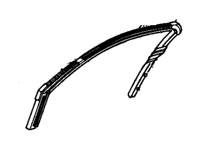 1989 Chevy Corsica Window Channel - 10103195