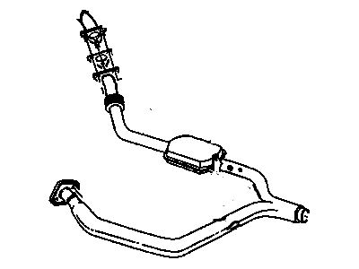 Pontiac 10407880 Intermediate Pipe