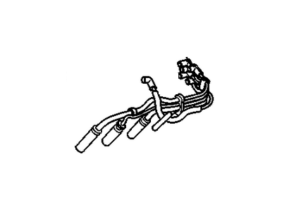 Chevy Celebrity Spark Plug Wires - 12072146