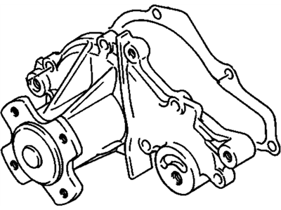 GM 91176915 Water Pump