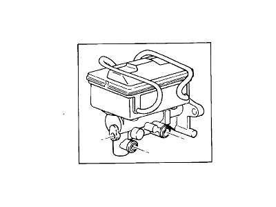Chevy G30 Brake Master Cylinder - 14009145