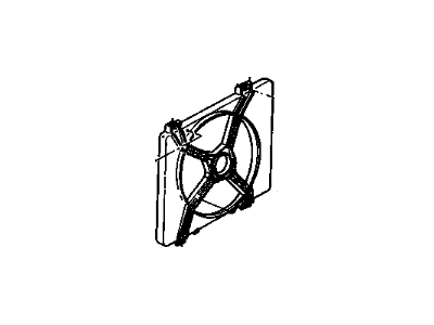 Buick Fan Shroud - 22075053