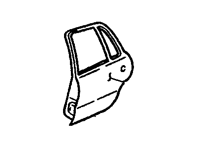 Buick 25652561 Door Shell