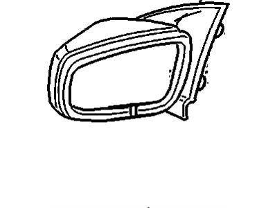 1999 Chevy Lumina Side View Mirrors - 10250888