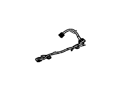 GM 22864933 Harness, Rear License Lamp