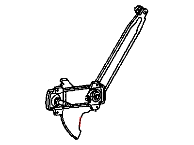 Chevy Window Regulator - 20446076