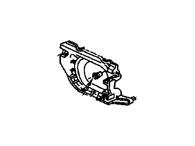 Pontiac 16506089 Lens & Housing Mount Bracket