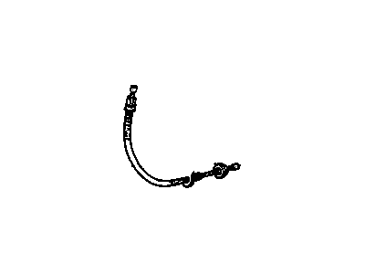1987 Oldsmobile 98 Parking Brake Cable - 25523196