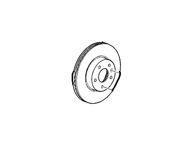 GM 23495616 Rotor, Front