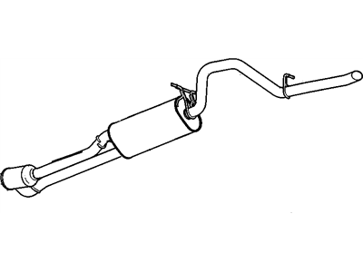 Chevy 19419592 Muffler
