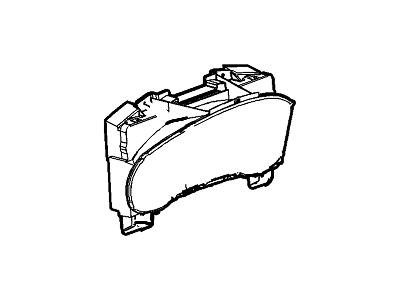 Cadillac CTS Instrument Cluster - 23353424