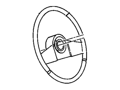 GMC S15 Jimmy Steering Wheel - 17984563