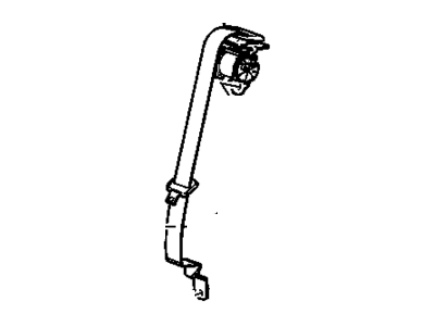 Chevy 19368069 Center Seat Belt
