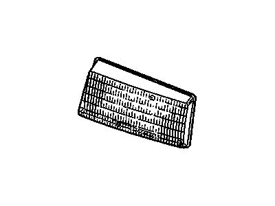 Cadillac 16515659 Lens & Housing