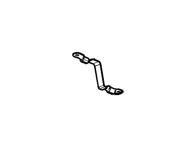 Chevy 20791594 CABLE,AUXILIARY GENERATOR BATTERY JUMPER(PART OF 14)(GROUND STRAP)(TO DRIVE MOTOR BATTERY TRAY)(2.342)