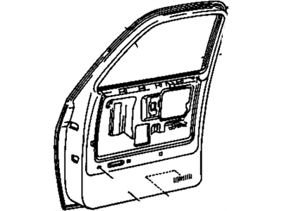 Chevy 15571643 Door Shell