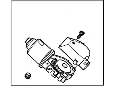 Oldsmobile 12463095 Wiper Motor