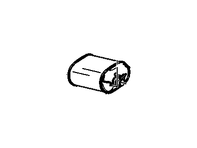 Pontiac 12456171 Muffler
