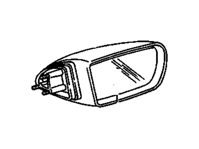 1994 Chevy Beretta Side View Mirrors - 22645394