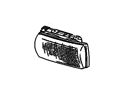 Oldsmobile 16519707 Lens & Housing