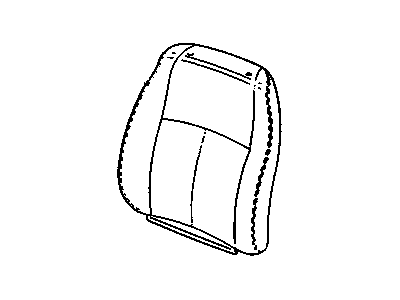 GM 16839503 Cover, Front Seat Back, Driver & Passenger Side