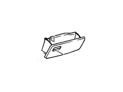 Chevy 15706754 DOOR,INSTRUMENT PANEL COMPARTMENT(PART OF 15)(INCLUDES 21-23,25,27-29,33)(GRAPHITE)(COMPLETE DOOR INCLUDING GLOVE BOX)
