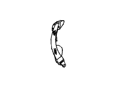 Oldsmobile 12511724 Belt & Retractor