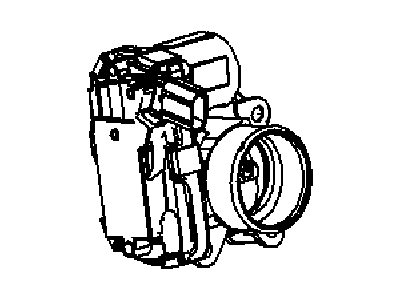 Chevy 25198462 Throttle Body