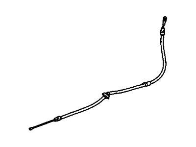 Chevy Equinox Parking Brake Cable - 23197327