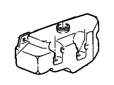 Chevy S10 Blazer Washer Reservoir - 22127589