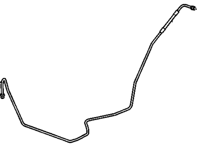 Cadillac 25882805 PIPE,BRAKE PRESSURE MOD VALVE REAR
