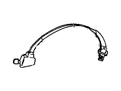 1992 Pontiac LeMans Seat Belt - 90341622